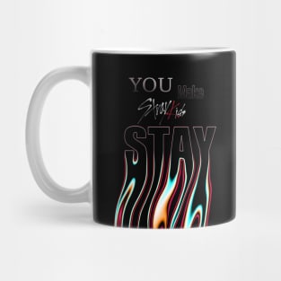 You make Stray Kids Stay typography design Mug